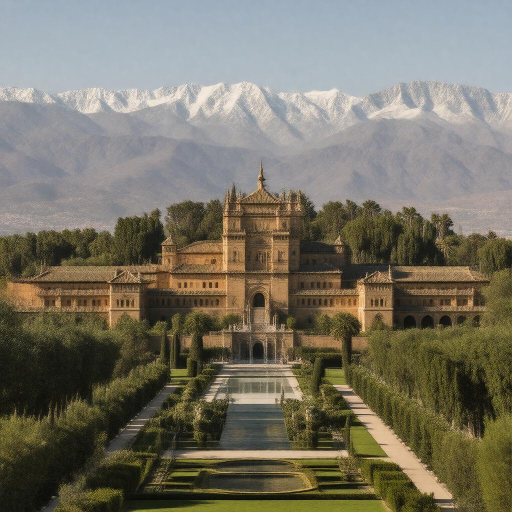 AI-created image of Alhambra