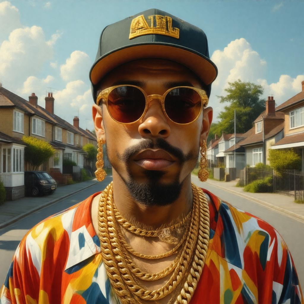 AI-created image of Ali G