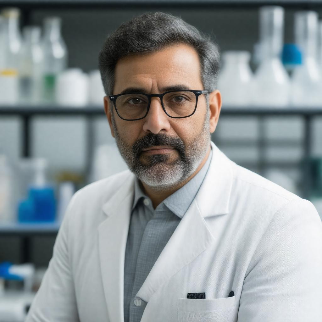 AI-created image of Ali Khademhosseini