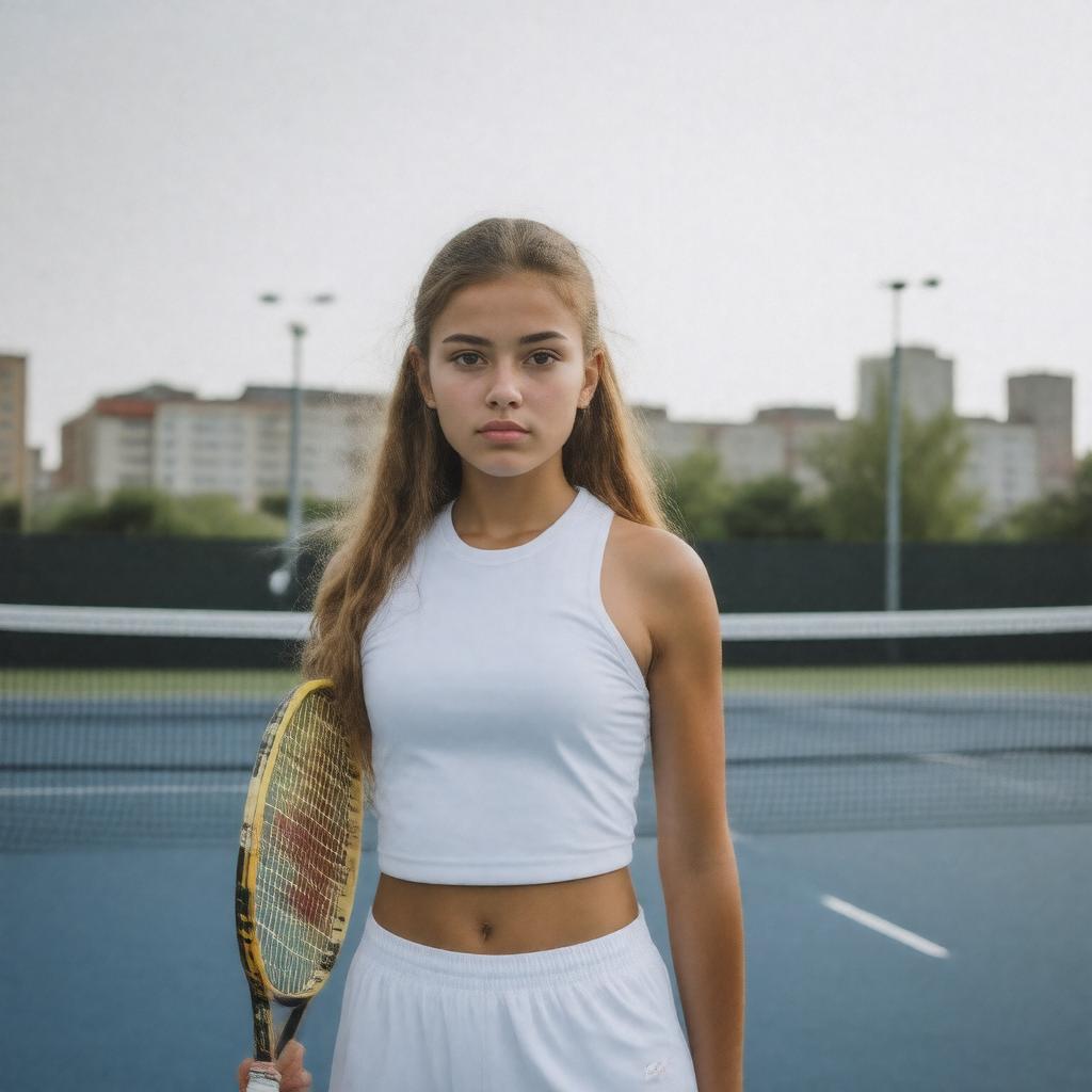 AI-created image of Aliaksandra Sasnovich