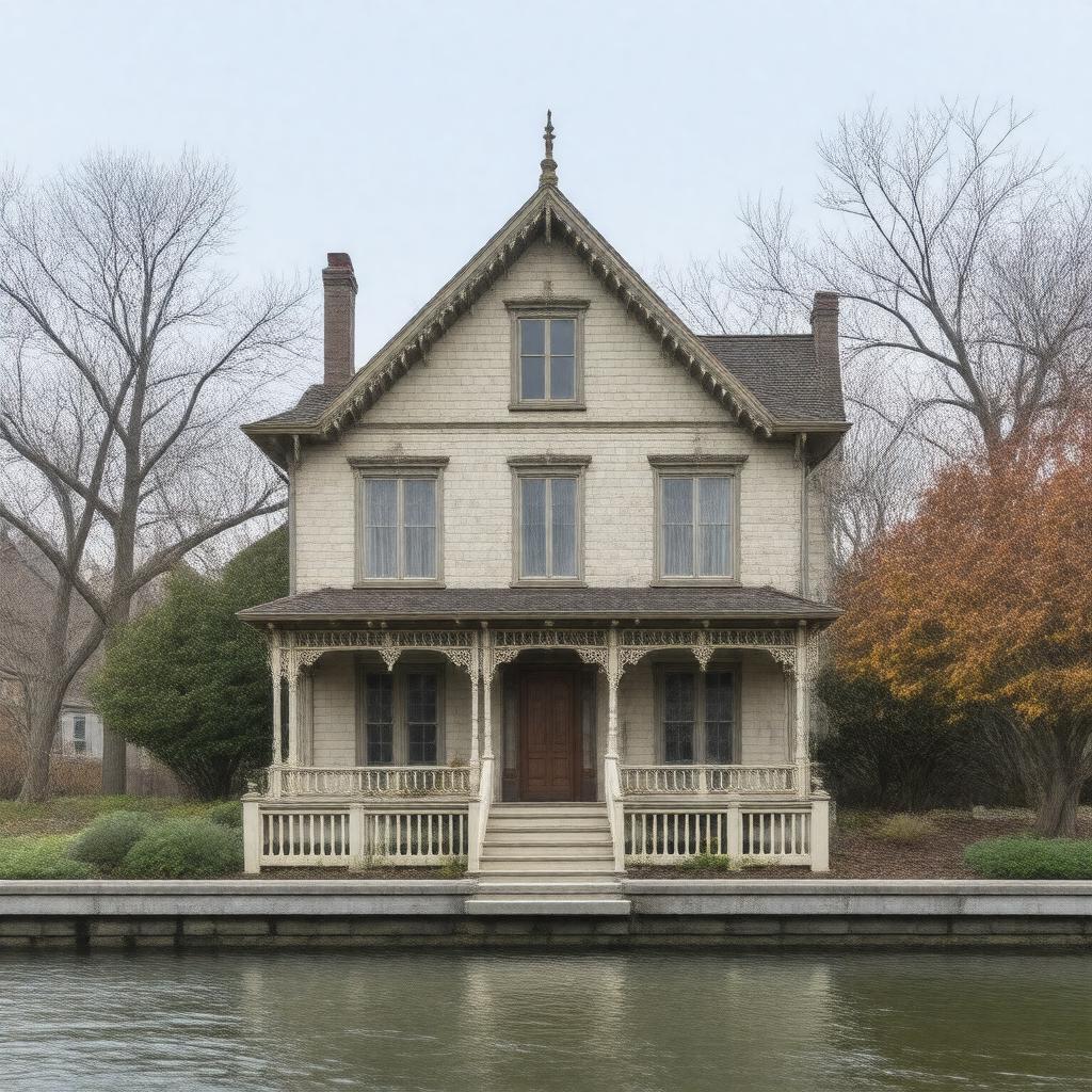 AI-created image of Alice Austen House