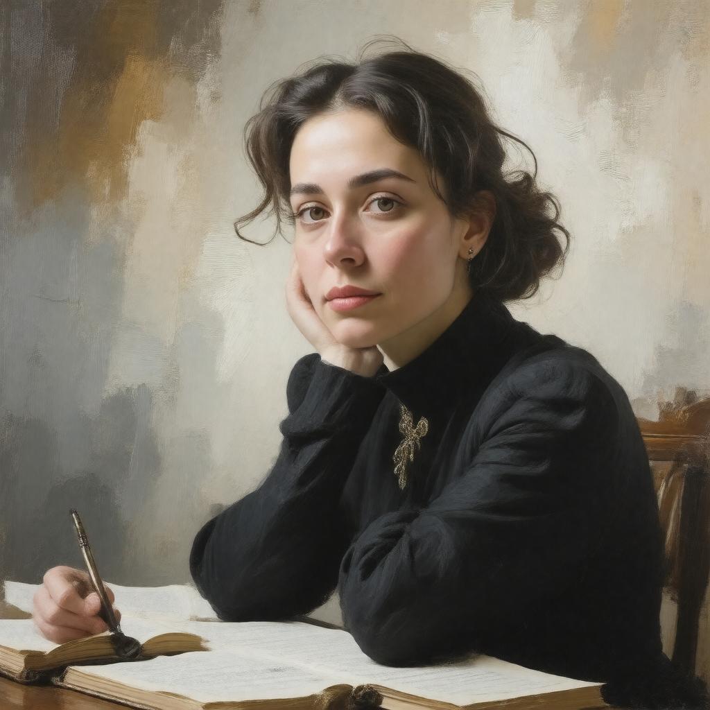 AI-created image of Alice Birch