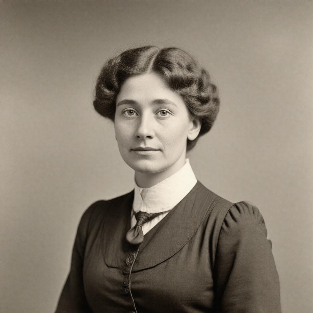 Click to view larger image AI-created image of Alice Chipman Dewey