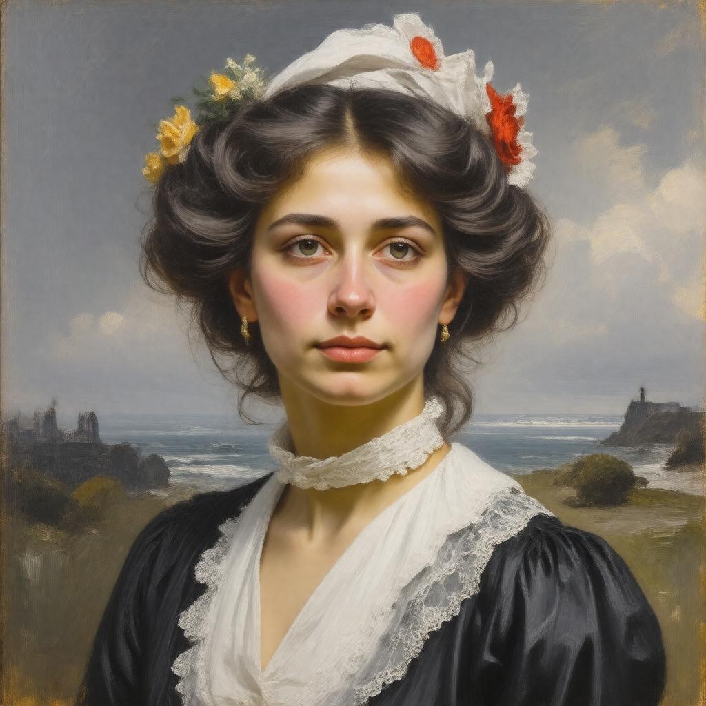 AI-created image of Alice Clara Whichelo