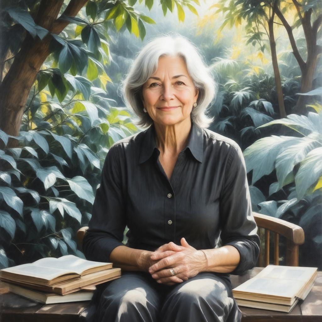 AI-created image of Alice Fulton