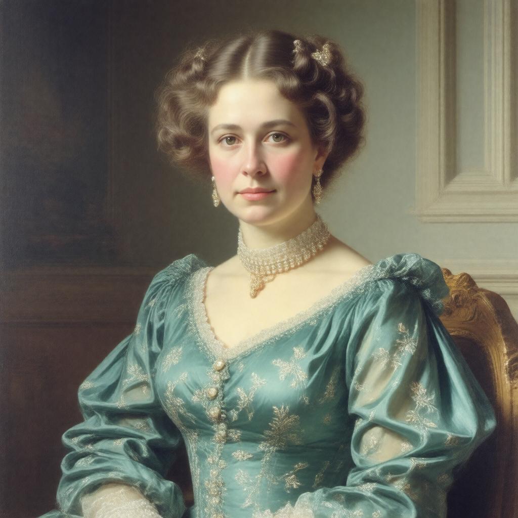 AI-created image of Alice Gascoyne-Cecil