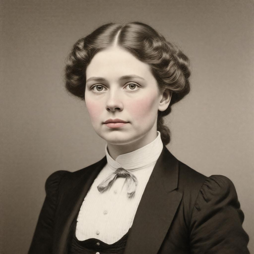 AI-created image of Alice Howe Gibbens