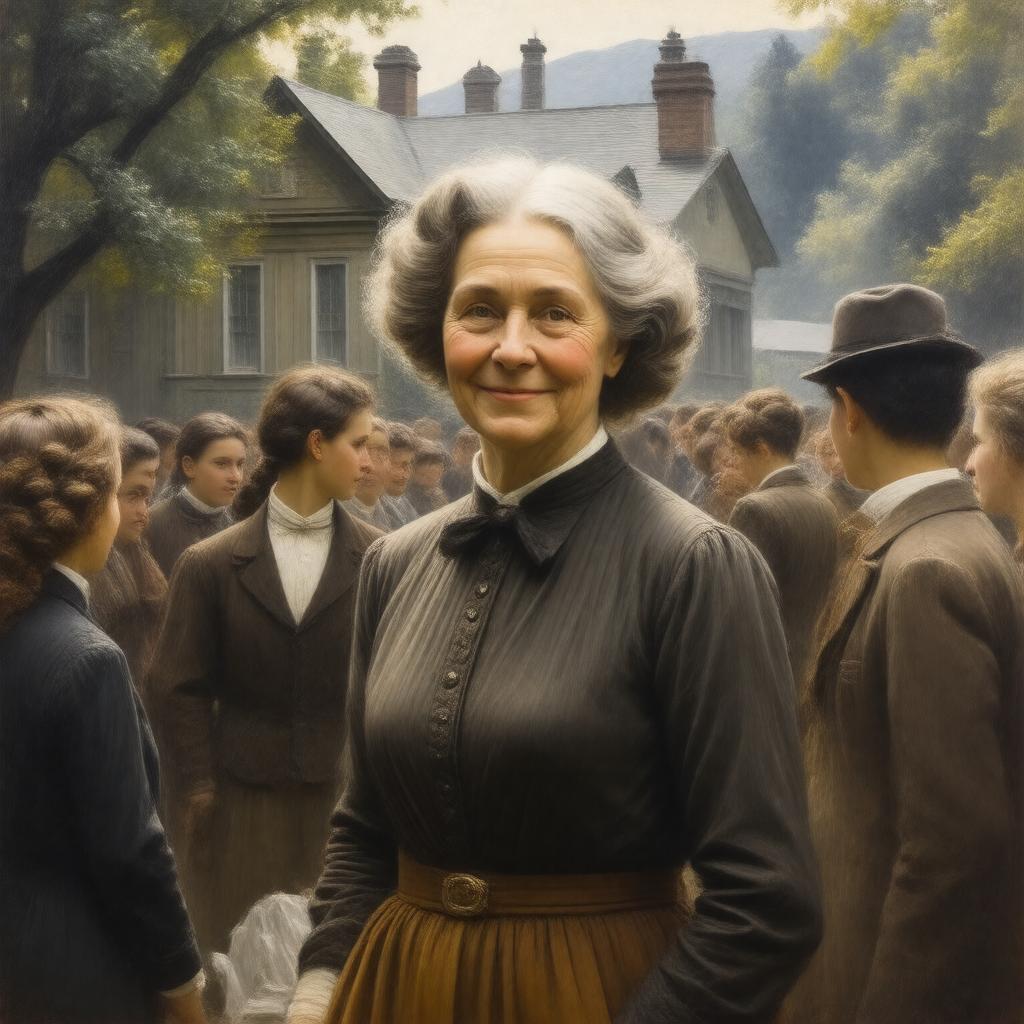 AI-created image of Alice Lloyd