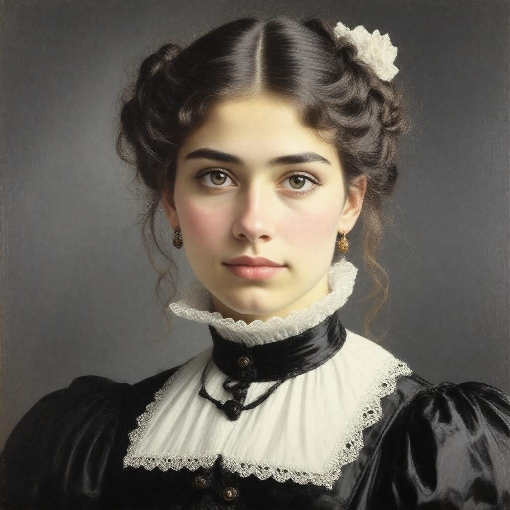 AI-created image of Alice Millais