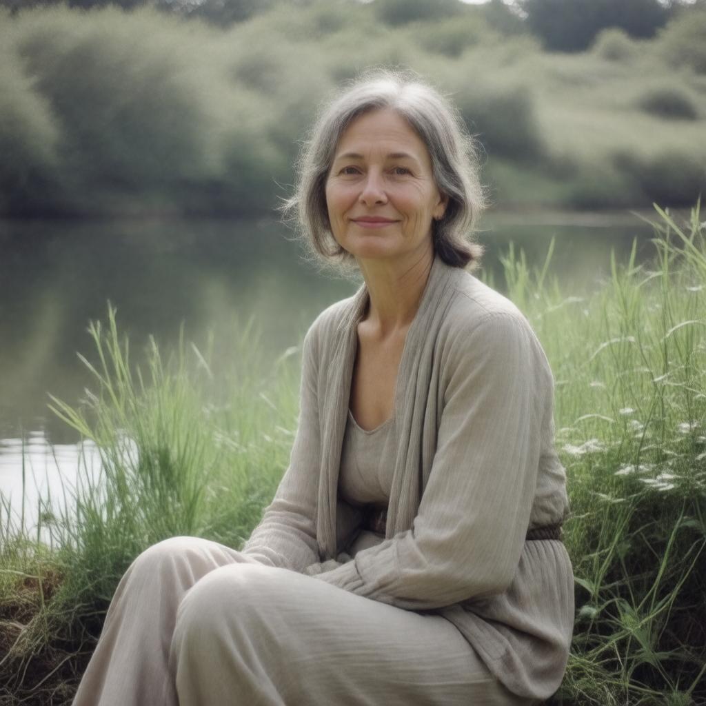 AI-created image of Alice Oswald