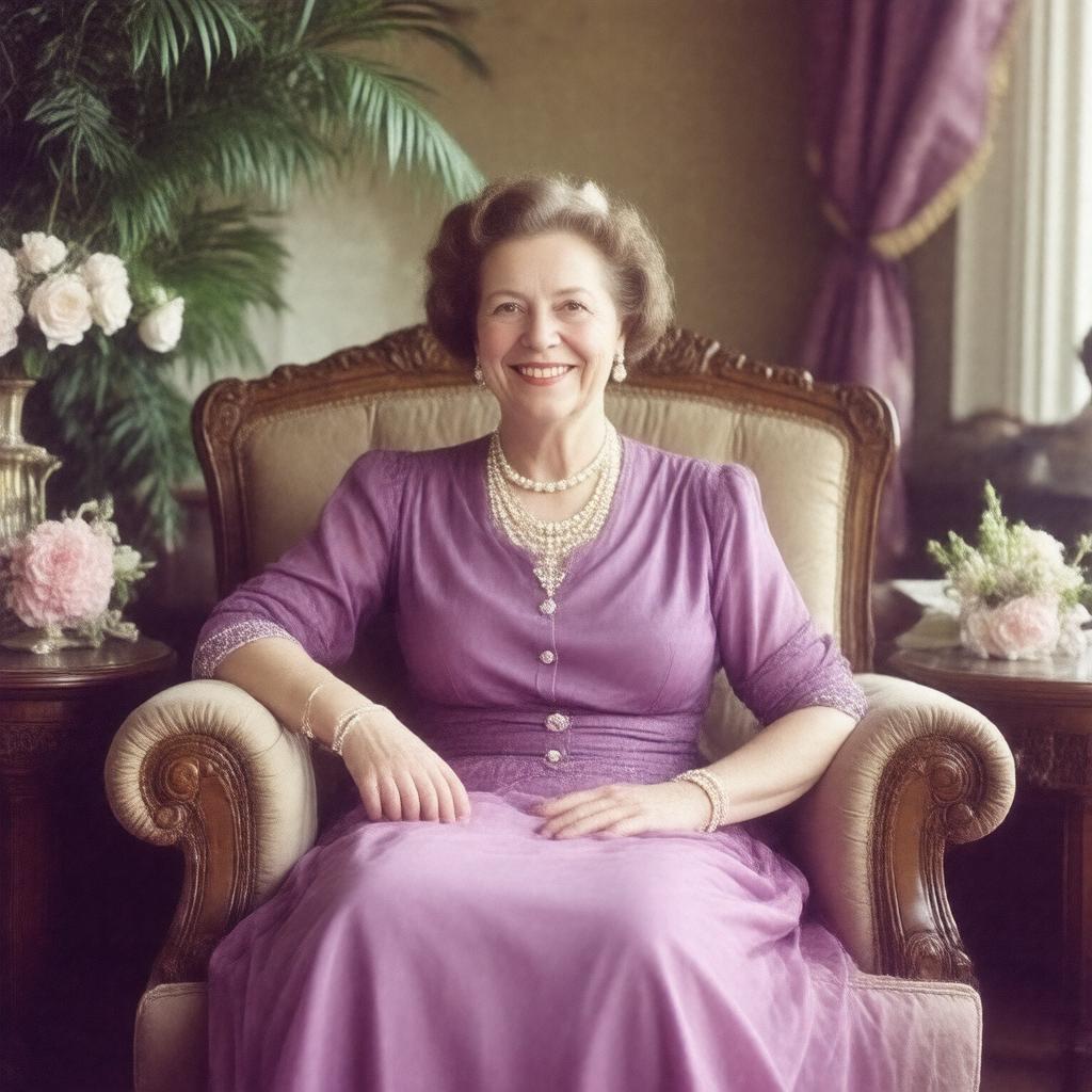 Click to view larger image AI-created image of Alice Roosevelt Longworth