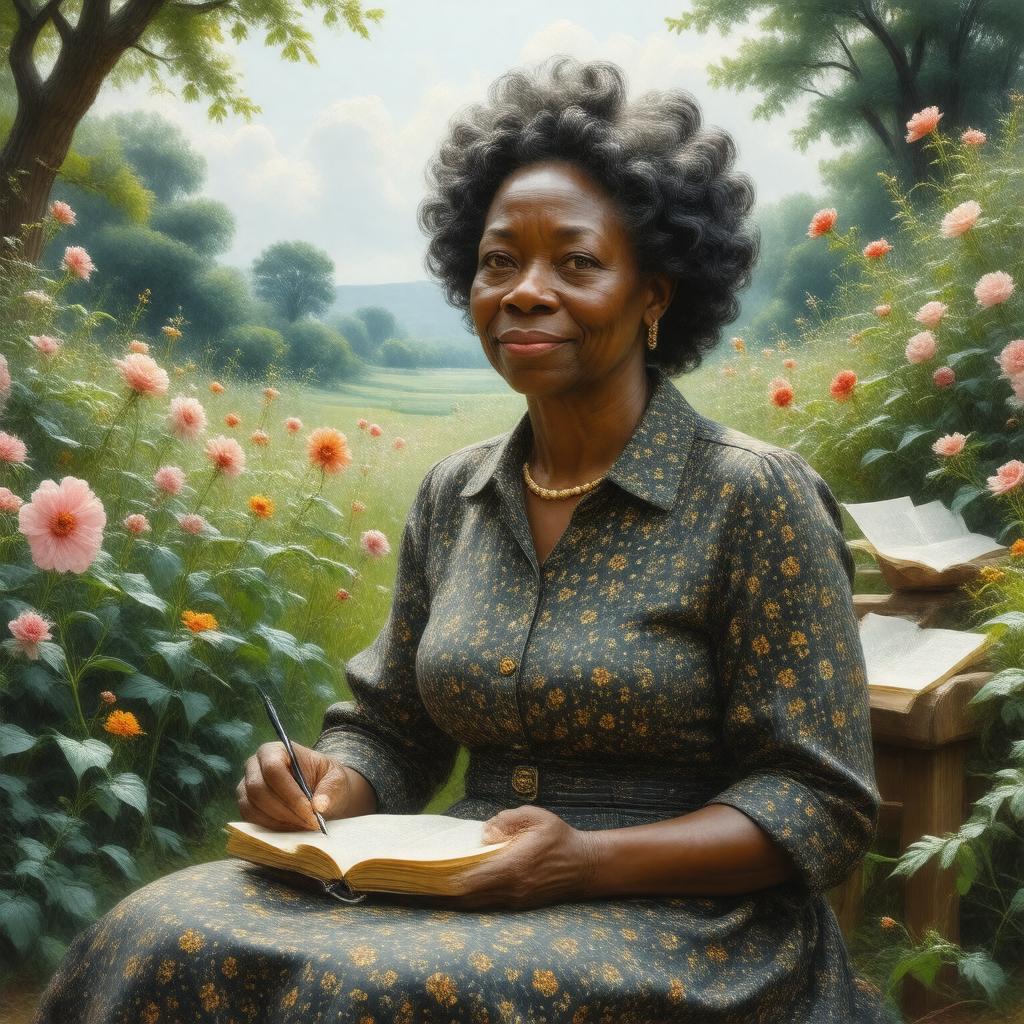 AI-created image of Alice Walker
