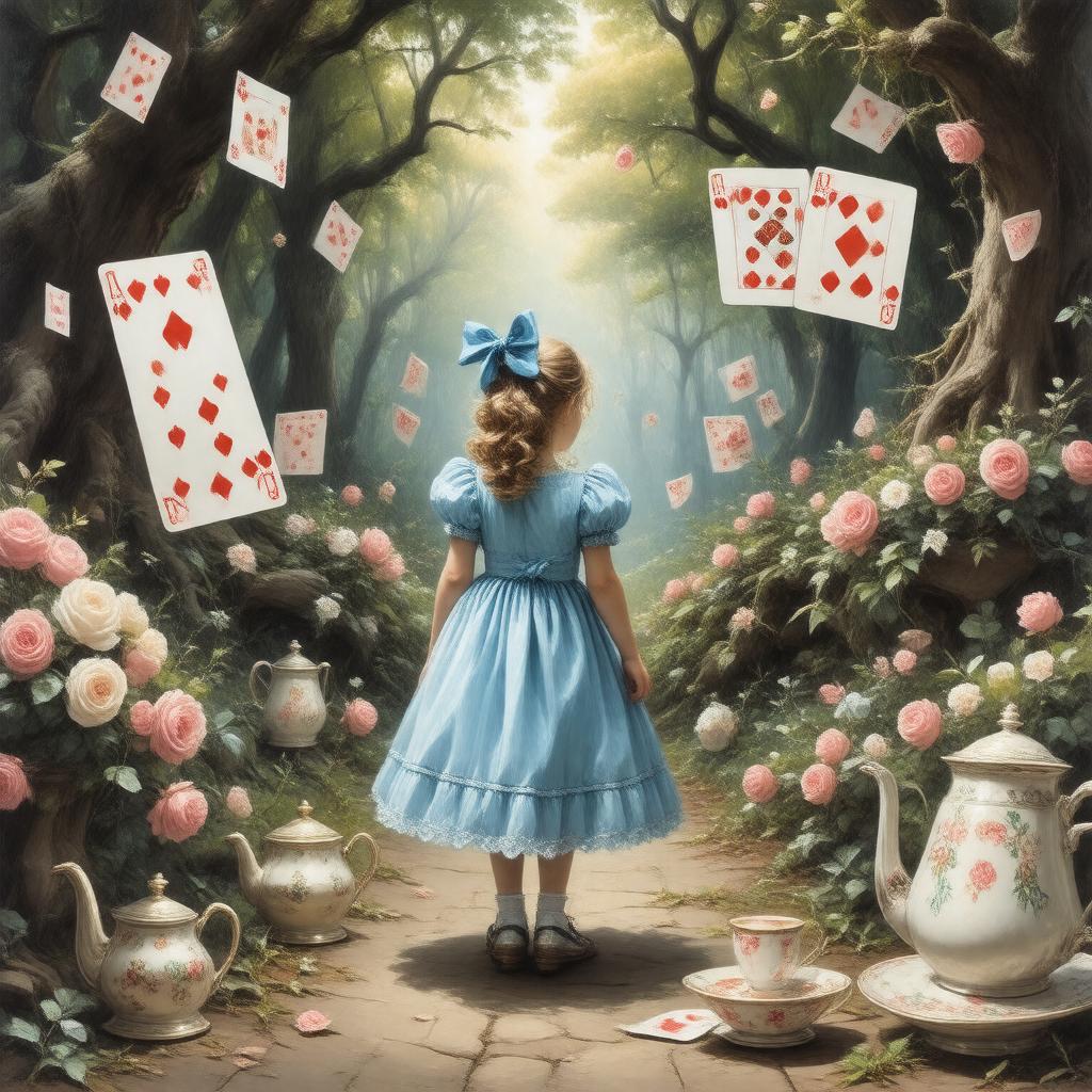 Click to view larger image AI-created image of Alice in Wonderland (miniseries)