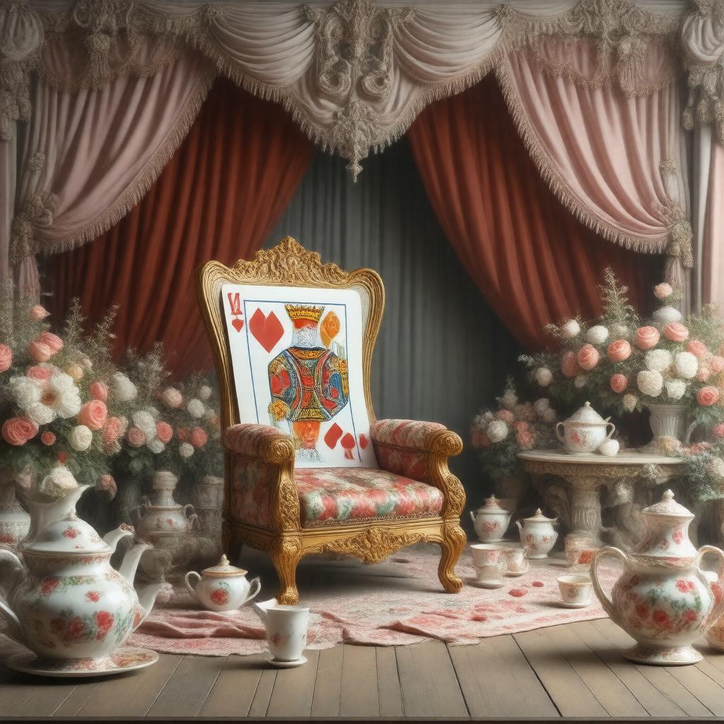 Click to view larger image AI-created image of Alice in Wonderland (stage show)