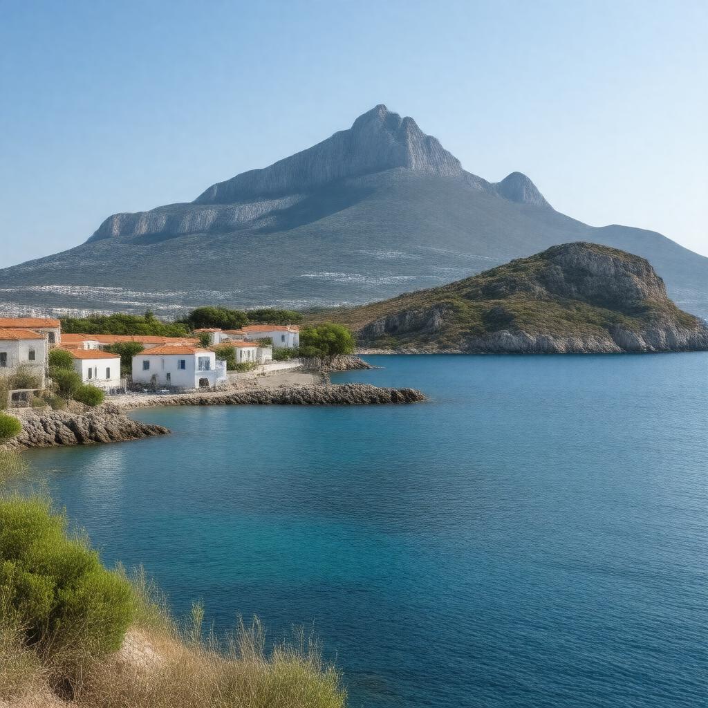 AI-created image of Alicudi