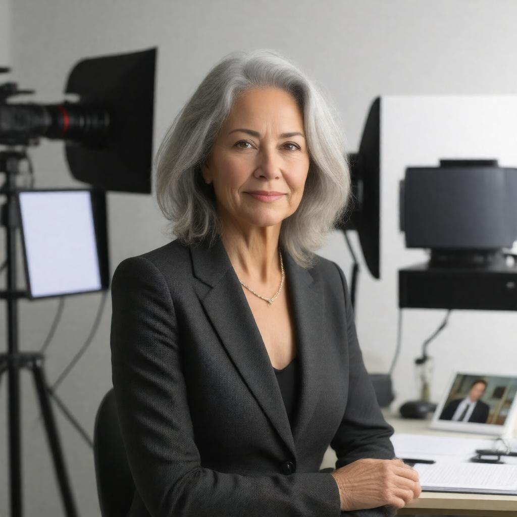 AI-created image of Aline Berlin