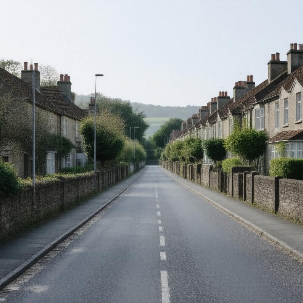 AI-created image of Alington Avenue, Dorchester