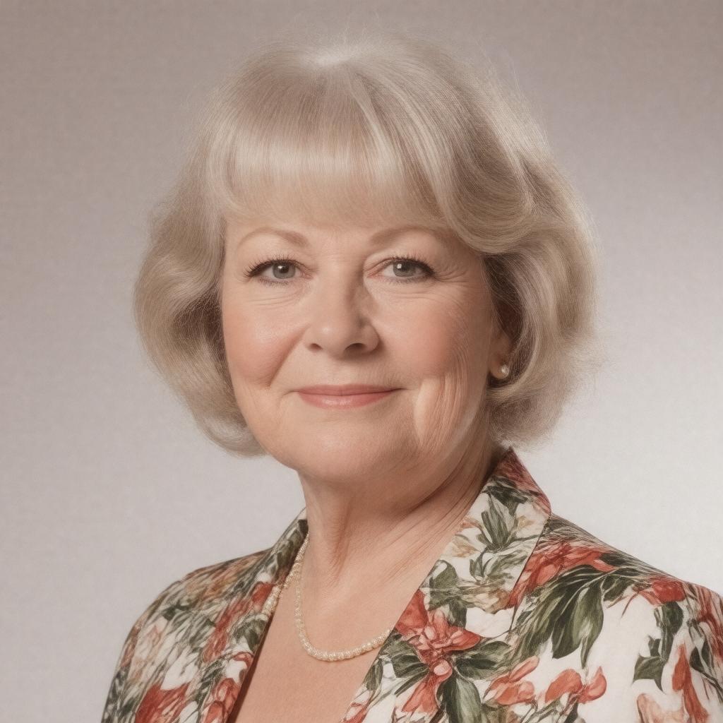 AI-created image of Alison Steadman