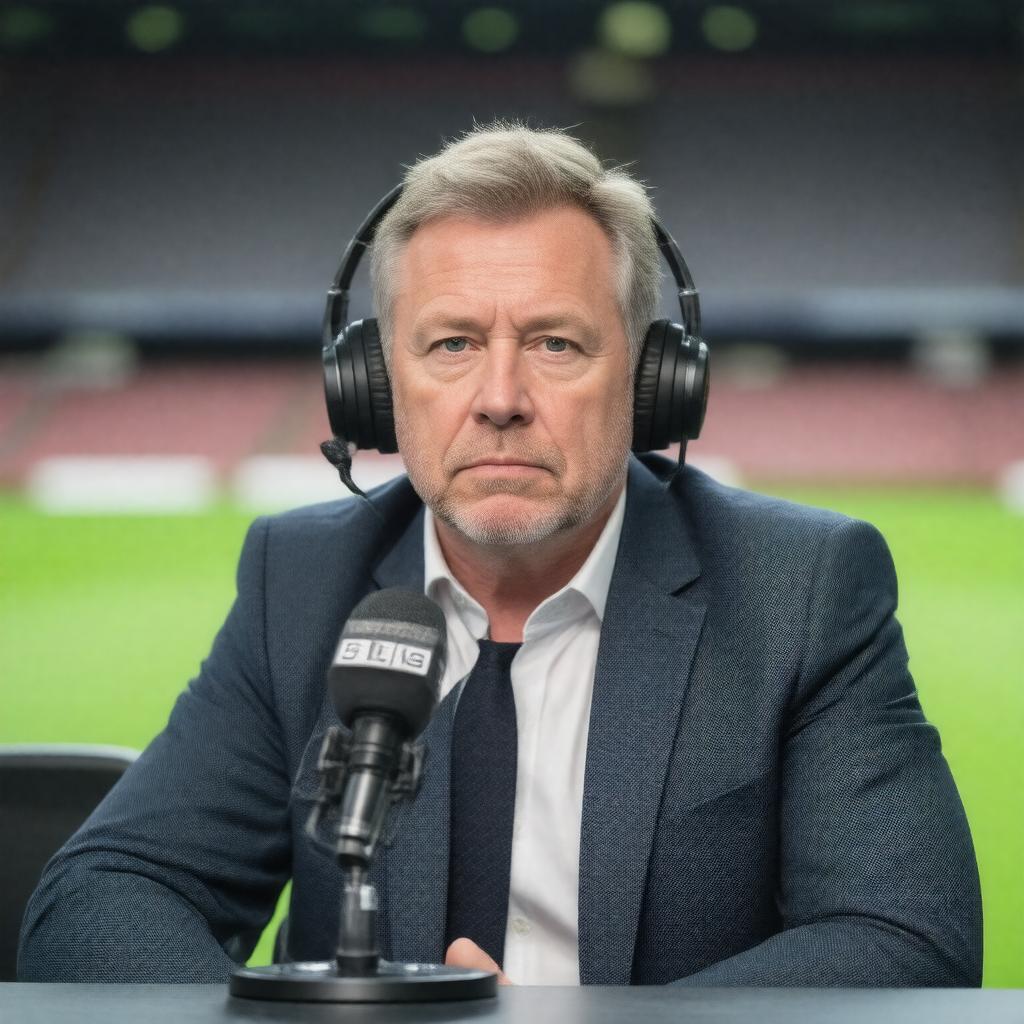 AI-created image of Alistair Bruce-Ball