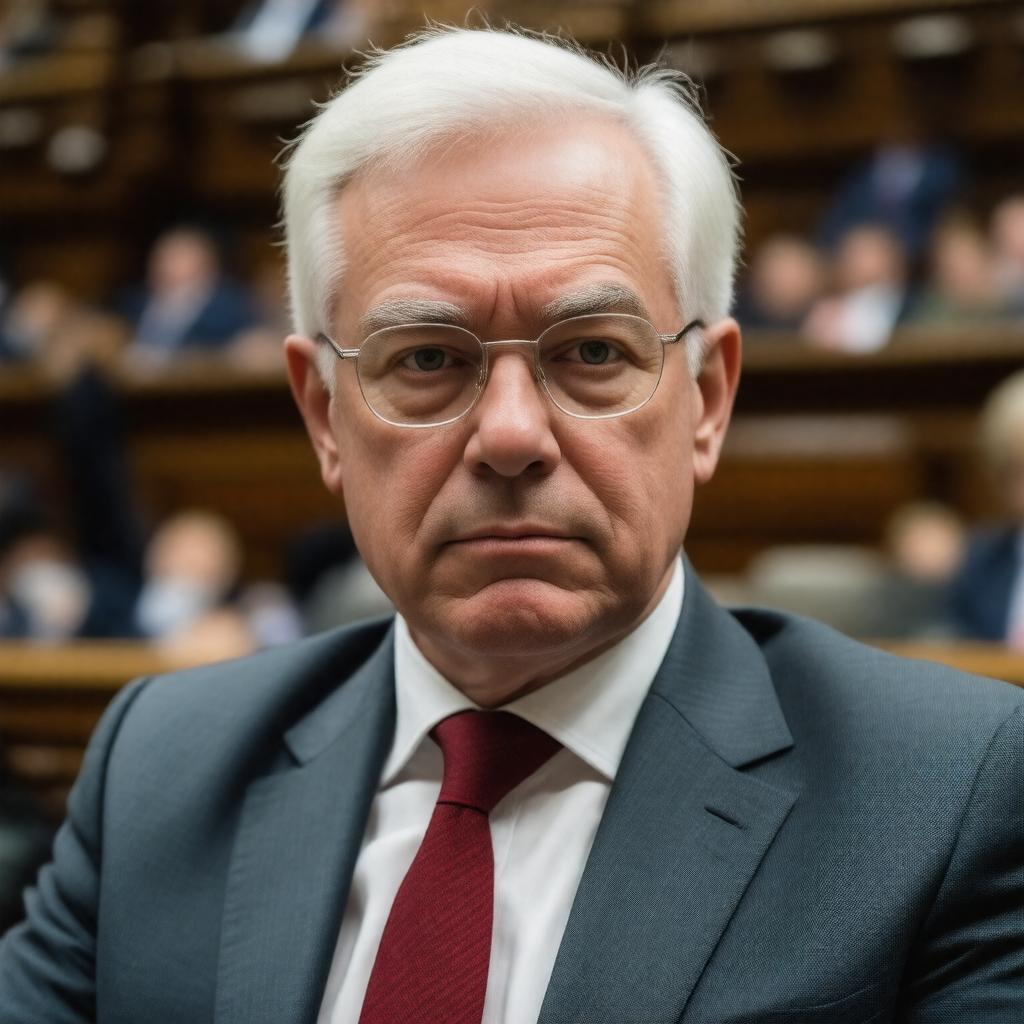 AI-created image of Alistair Darling