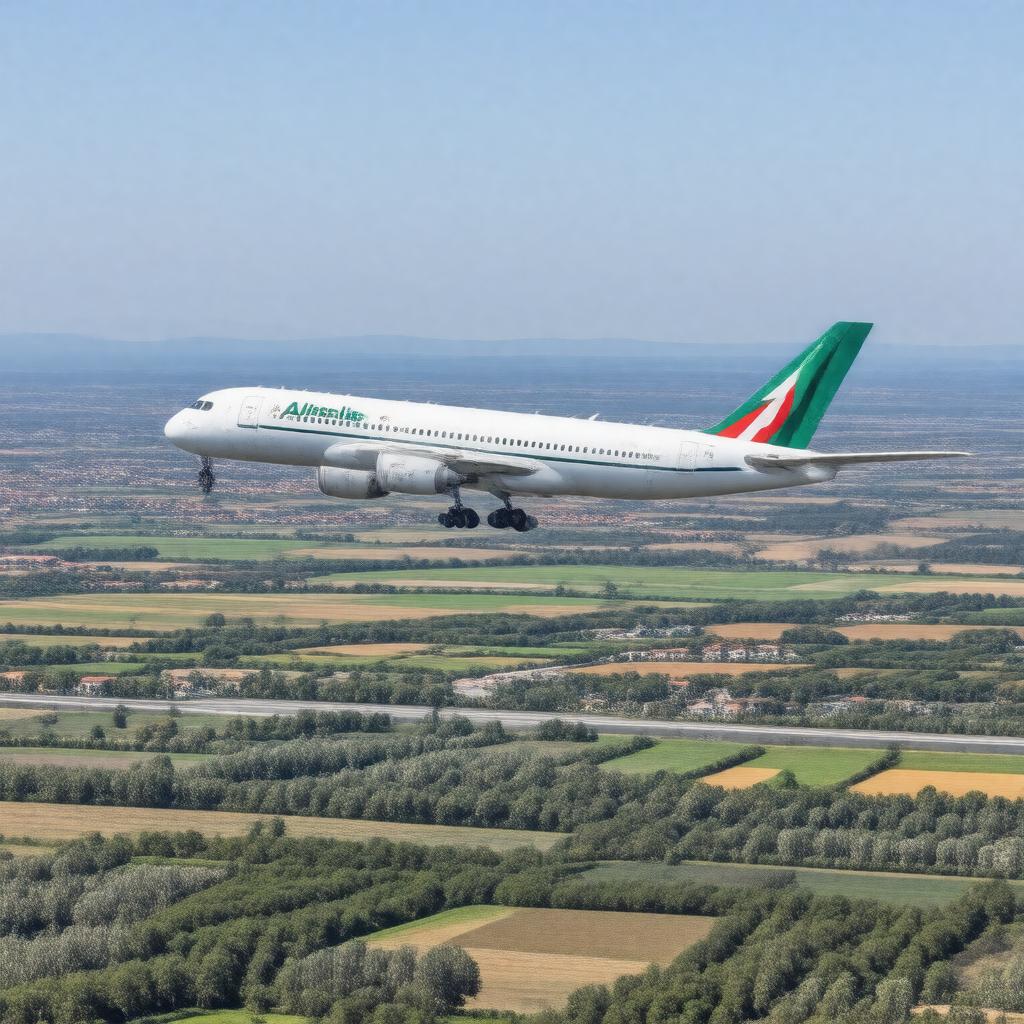 AI-created image of Alitalia – Società Aerea Italiana S.p.A. (2015)