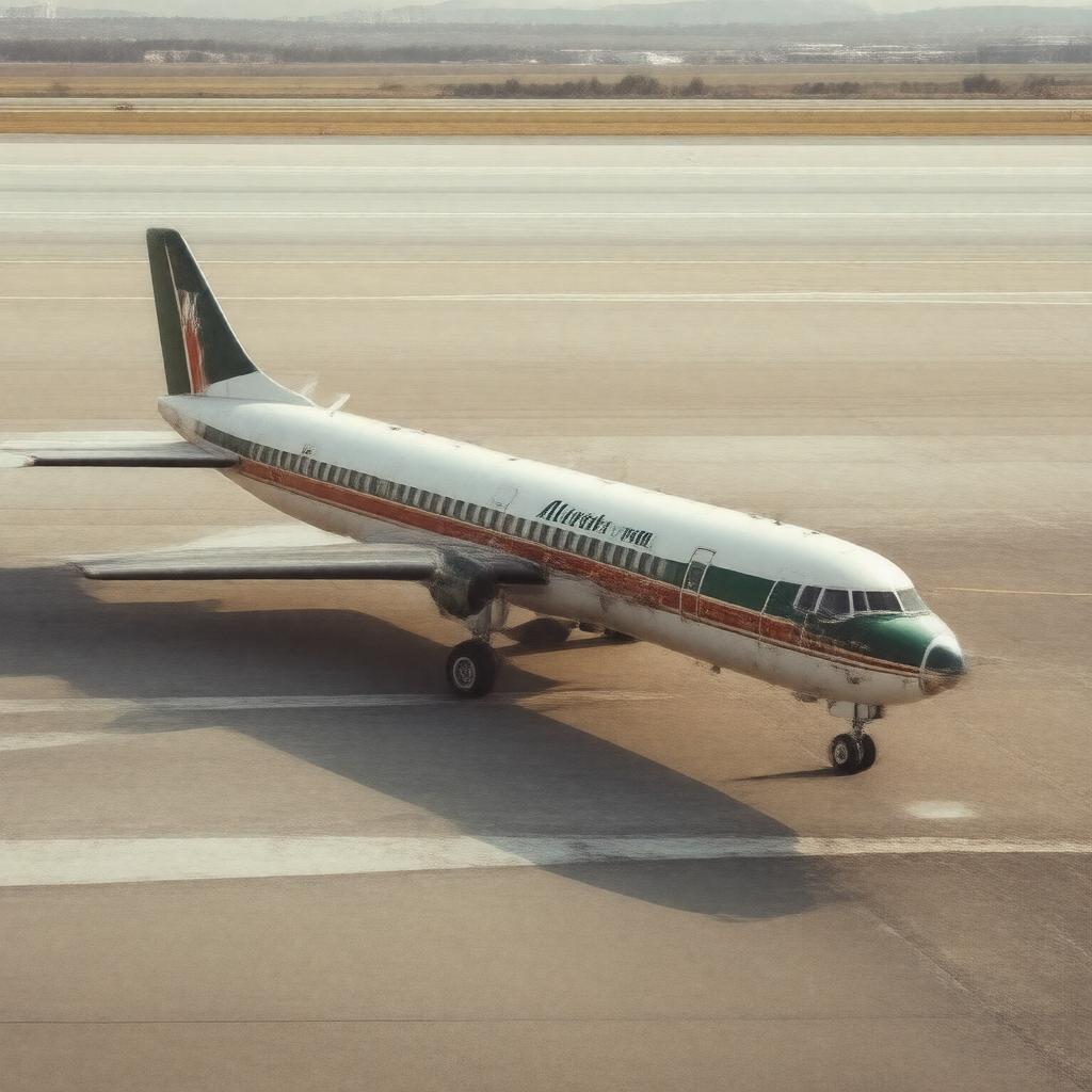 AI-created image of Alitalia (historical)