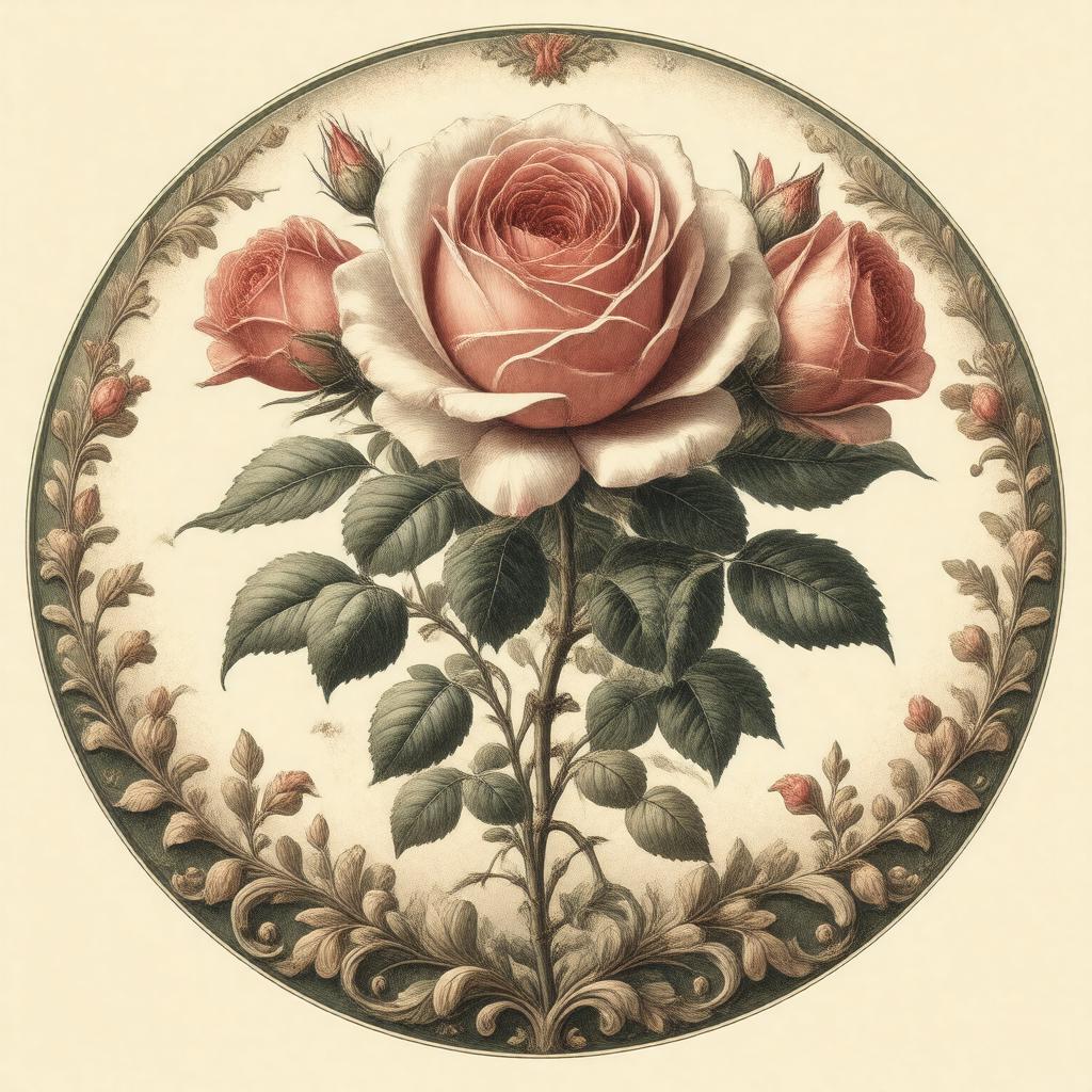 AI-created image of All-America Rose Selections