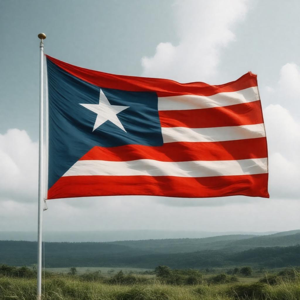 AI-created image of All Hail, Liberia, Hail!