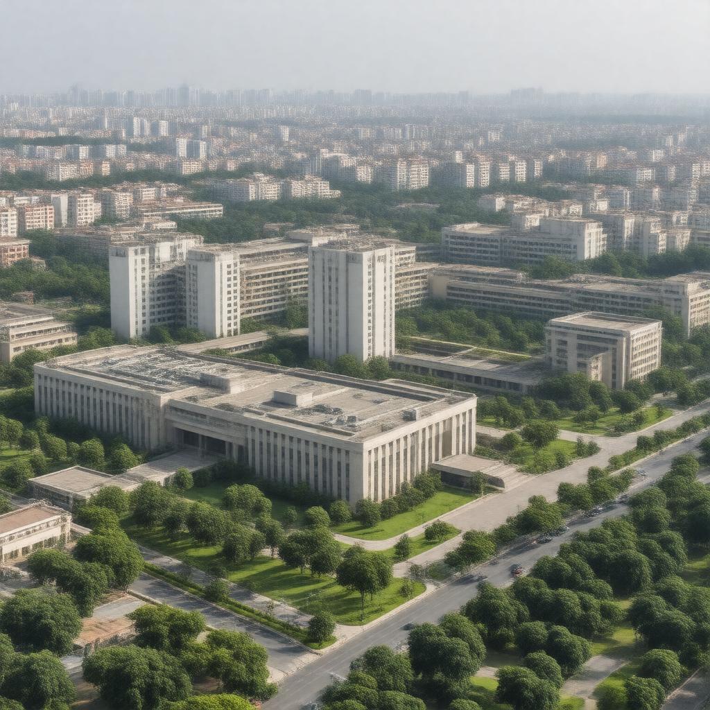 AI-created image of All India Institute of Medical Sciences