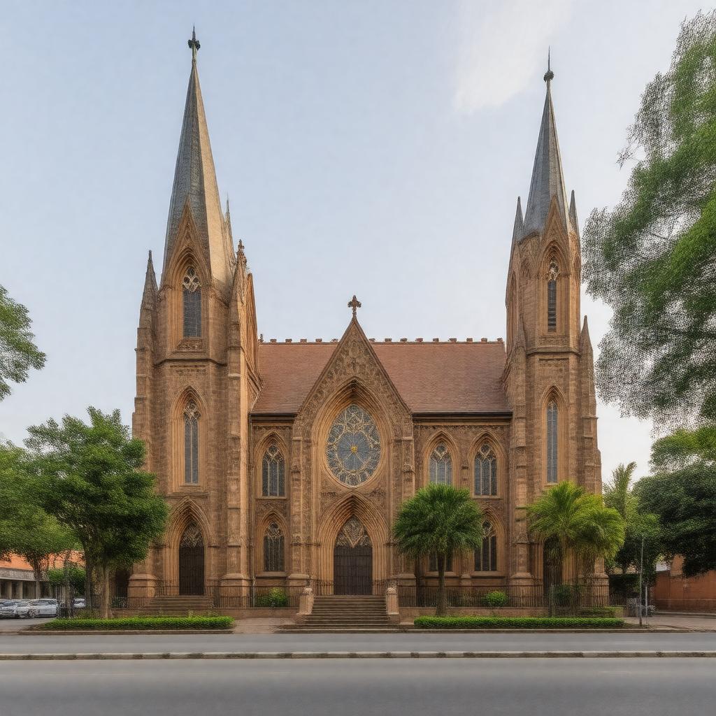 Click to view larger image AI-created image of All Saints Cathedral