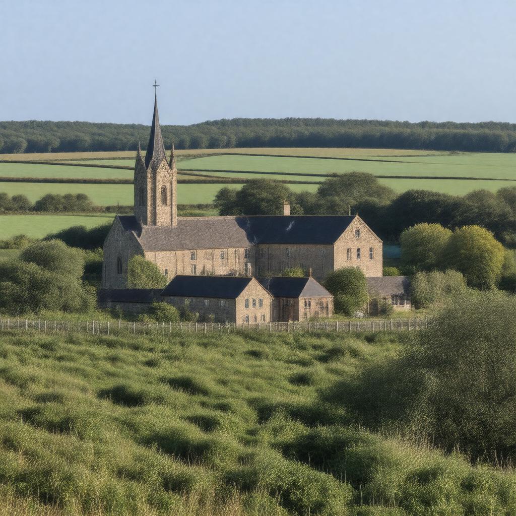 AI-created image of All Saints Church of England Academy