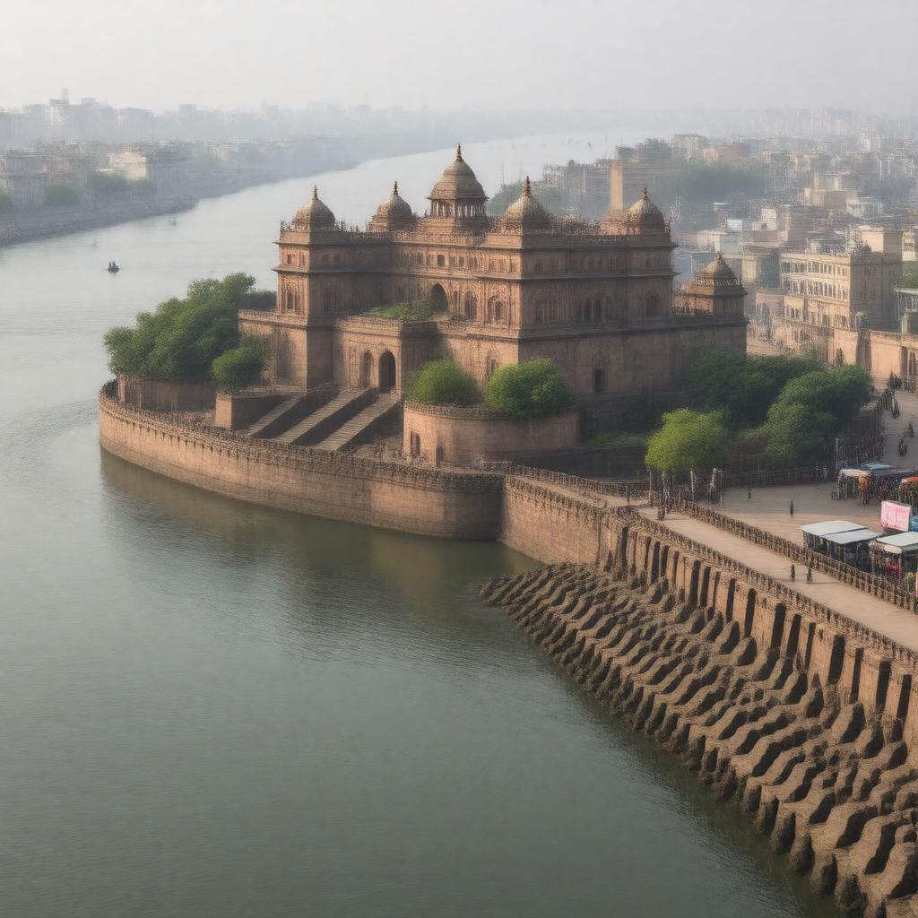 AI-created image of Allahabad