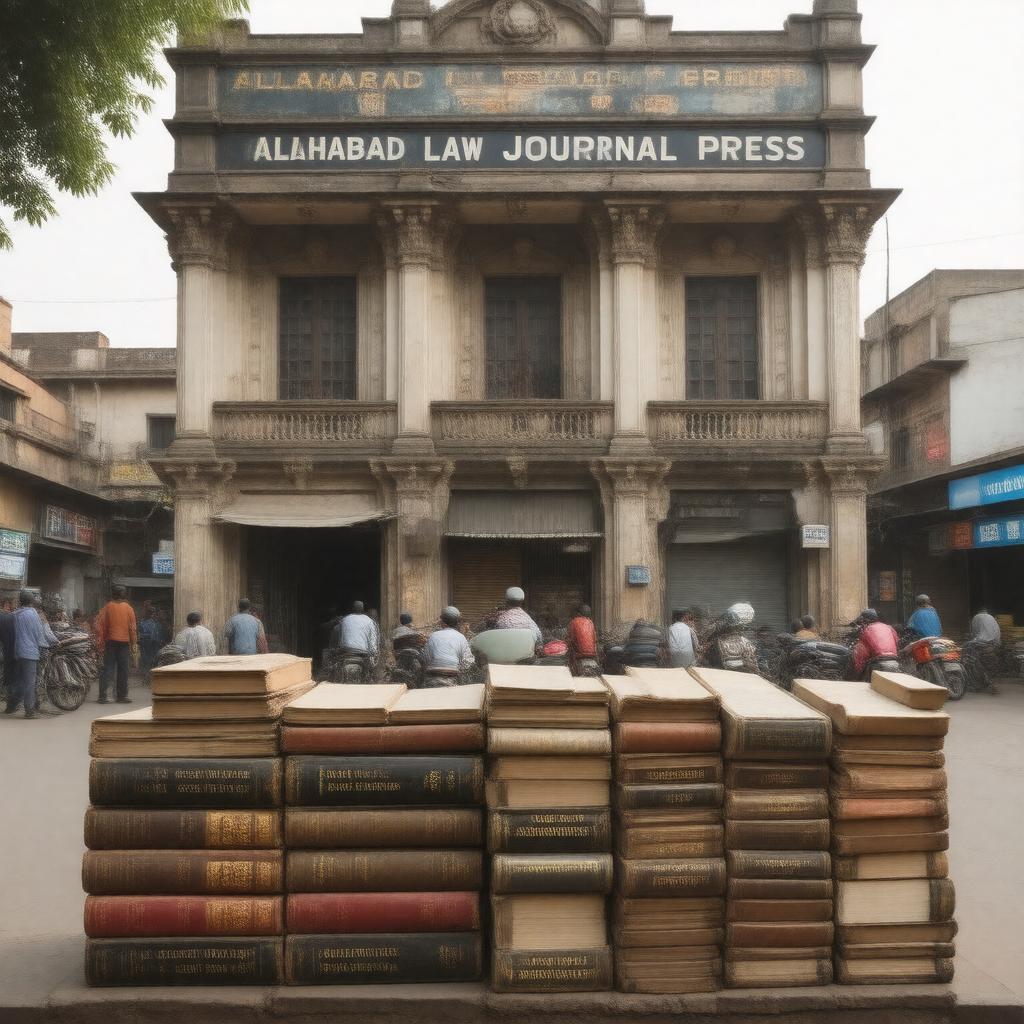 AI-created image of Allahabad Law Journal Press