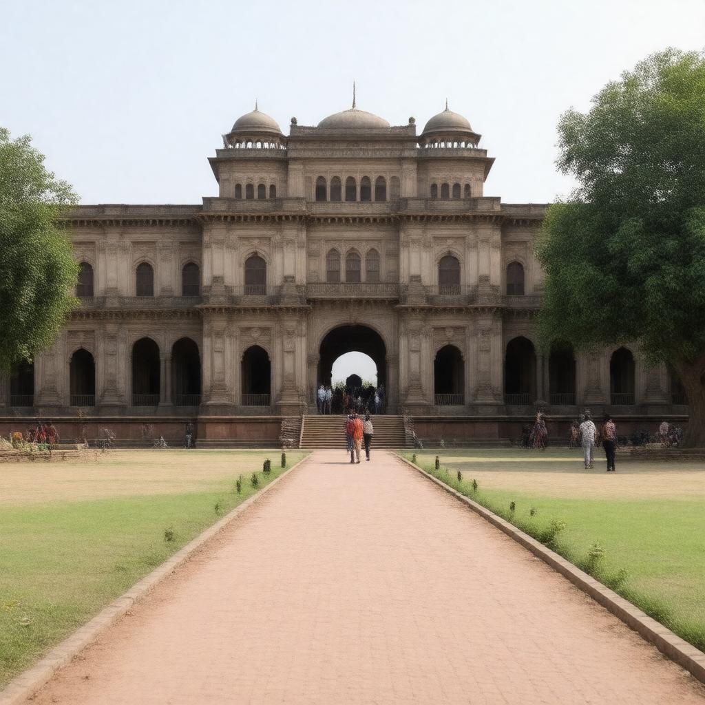 AI-created image of Allahabad Museum
