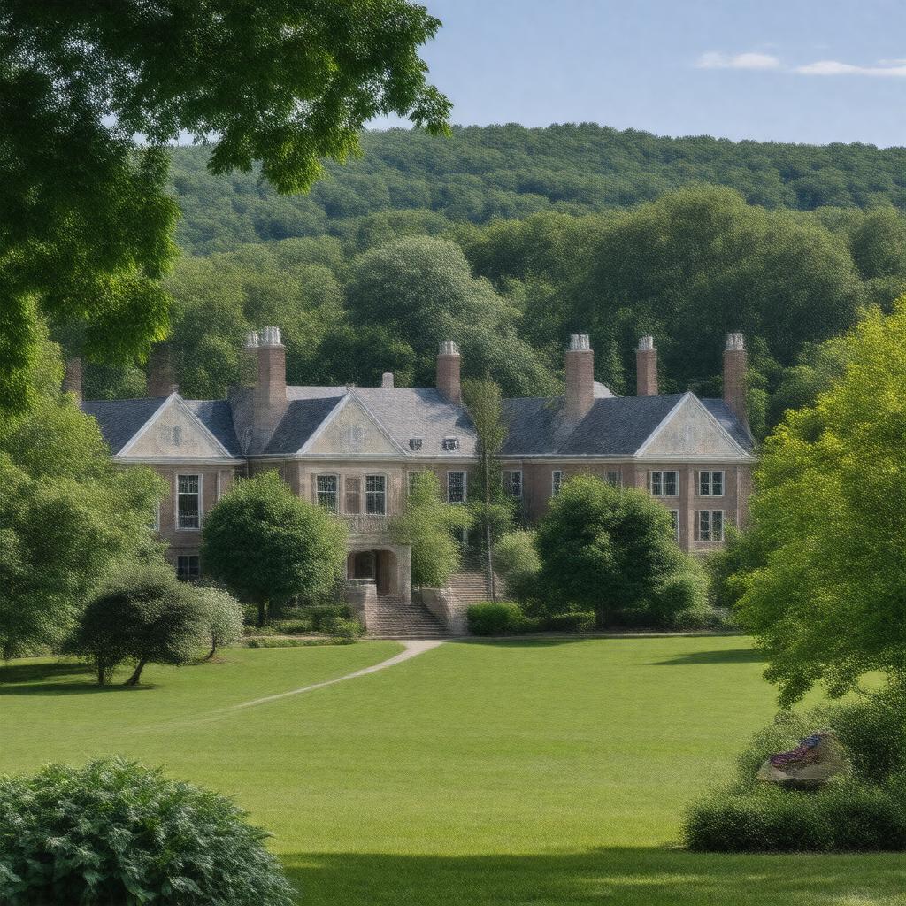 AI-created image of Allegheny College