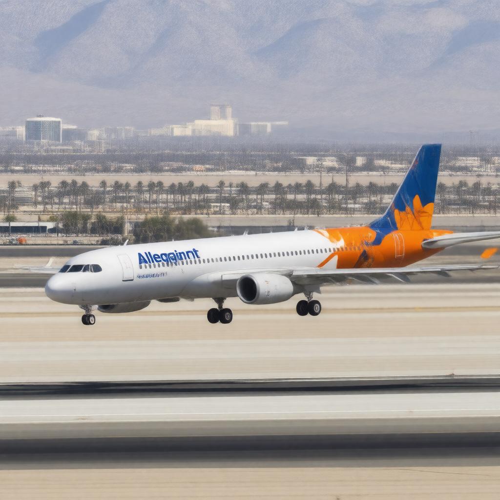 AI-created image of Allegiant Air