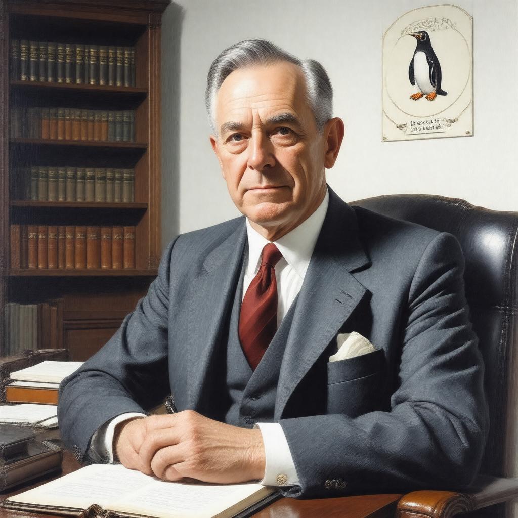 AI-created image of Allen Lane