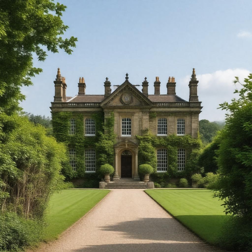 AI-created image of Allerton Hall