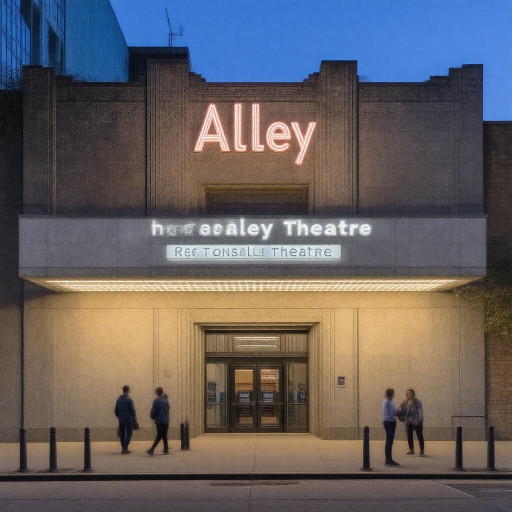 AI-created image of Alley Theatre