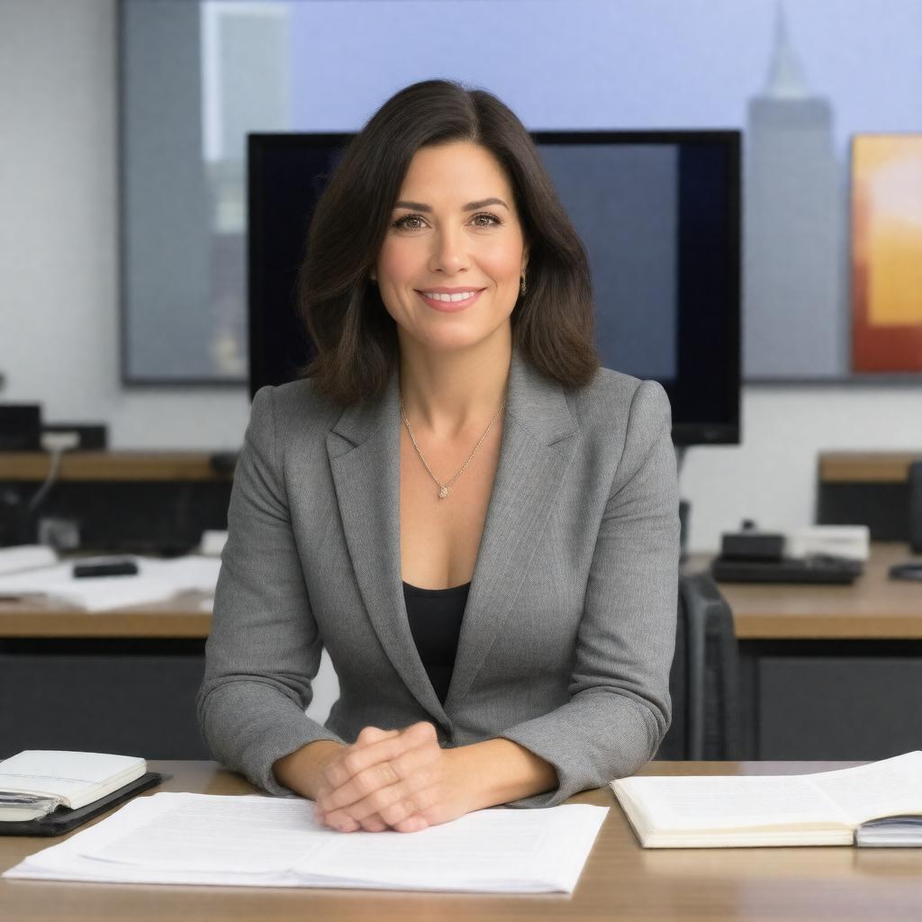 AI-created image of Allison Silverman