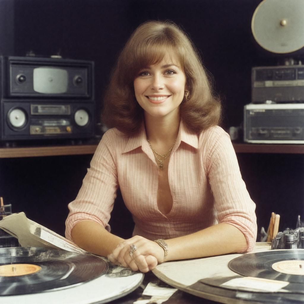 AI-created image of Allison Steele