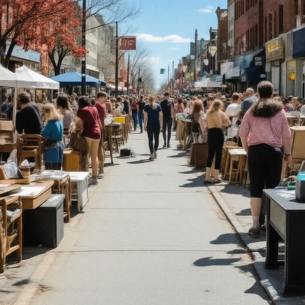 AI-created image of Allston Christmas