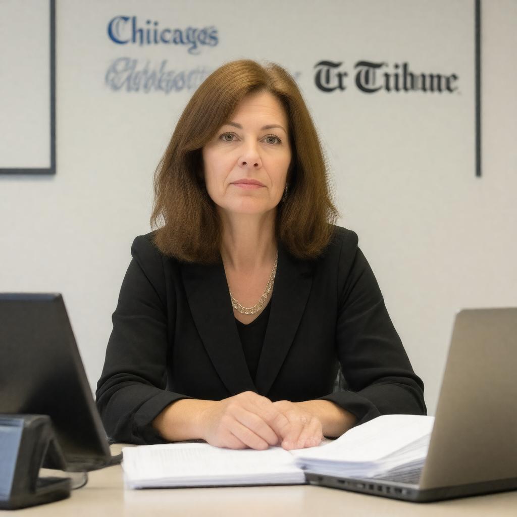 AI-created image of Ally Marotti