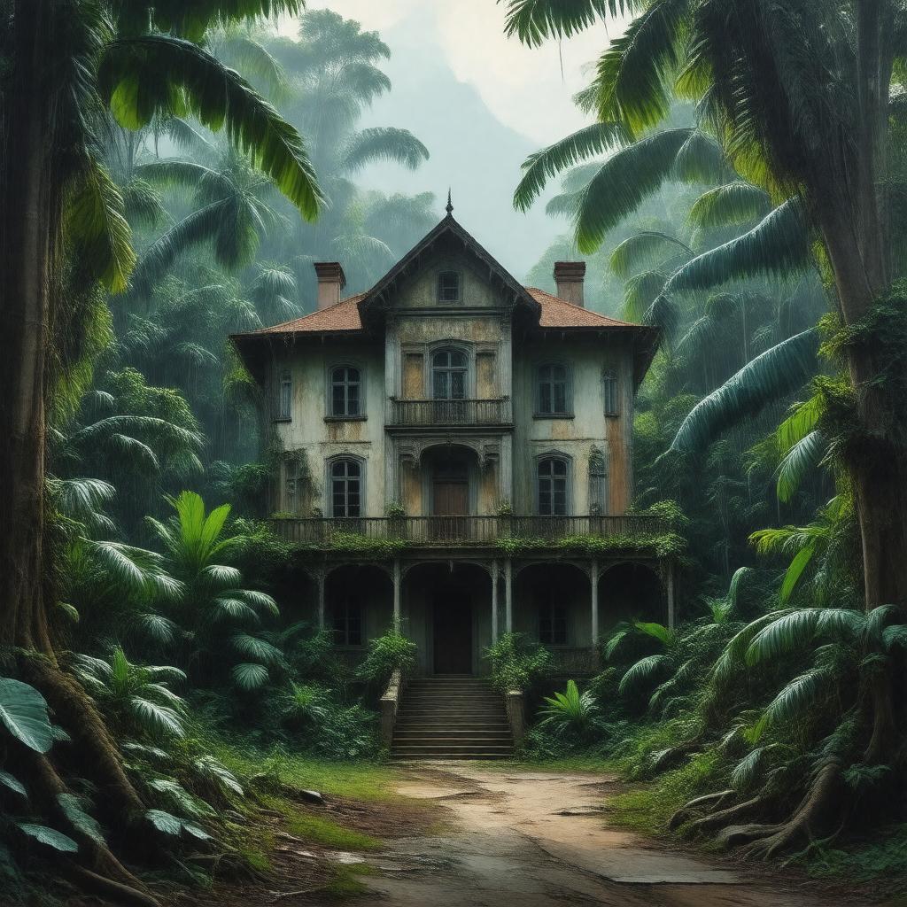 AI-created image of Almayer's Folly