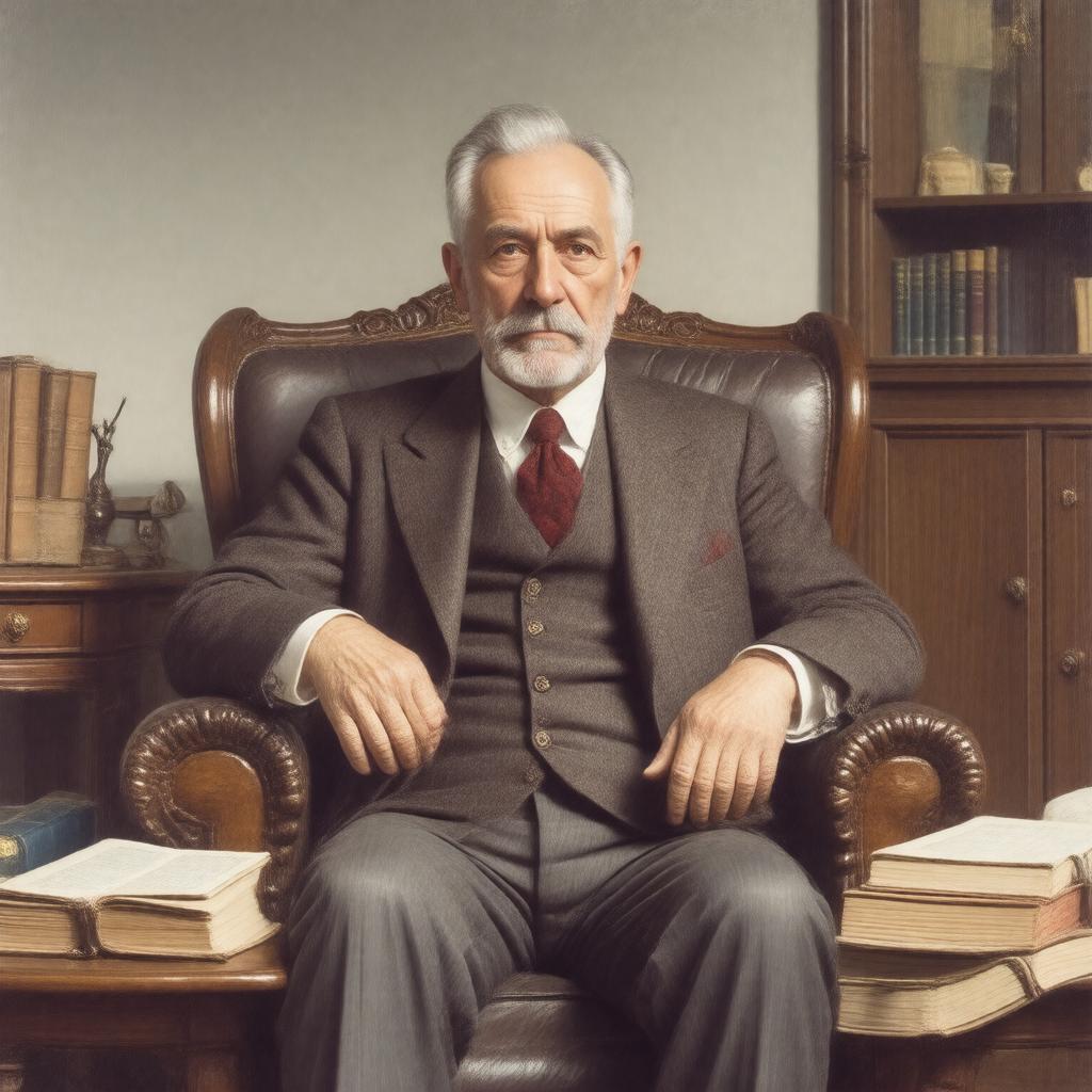 AI-created image of Alois Alzheimer