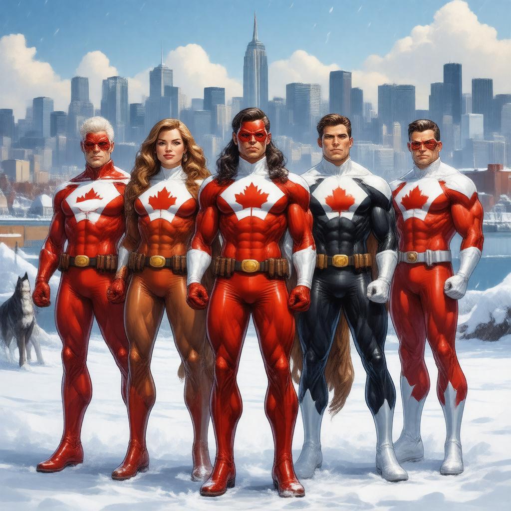 AI-created image of Alpha Flight