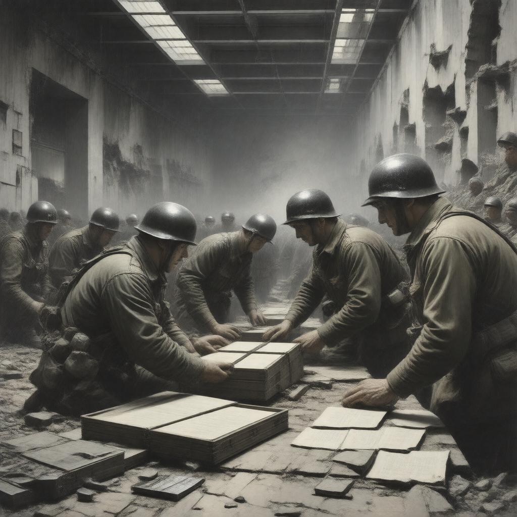 AI-created image of Alsos Mission