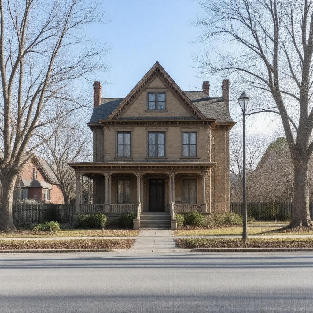 AI-created image of Alspaugh House