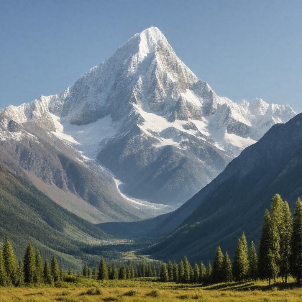 AI-created image of Altai Mountains