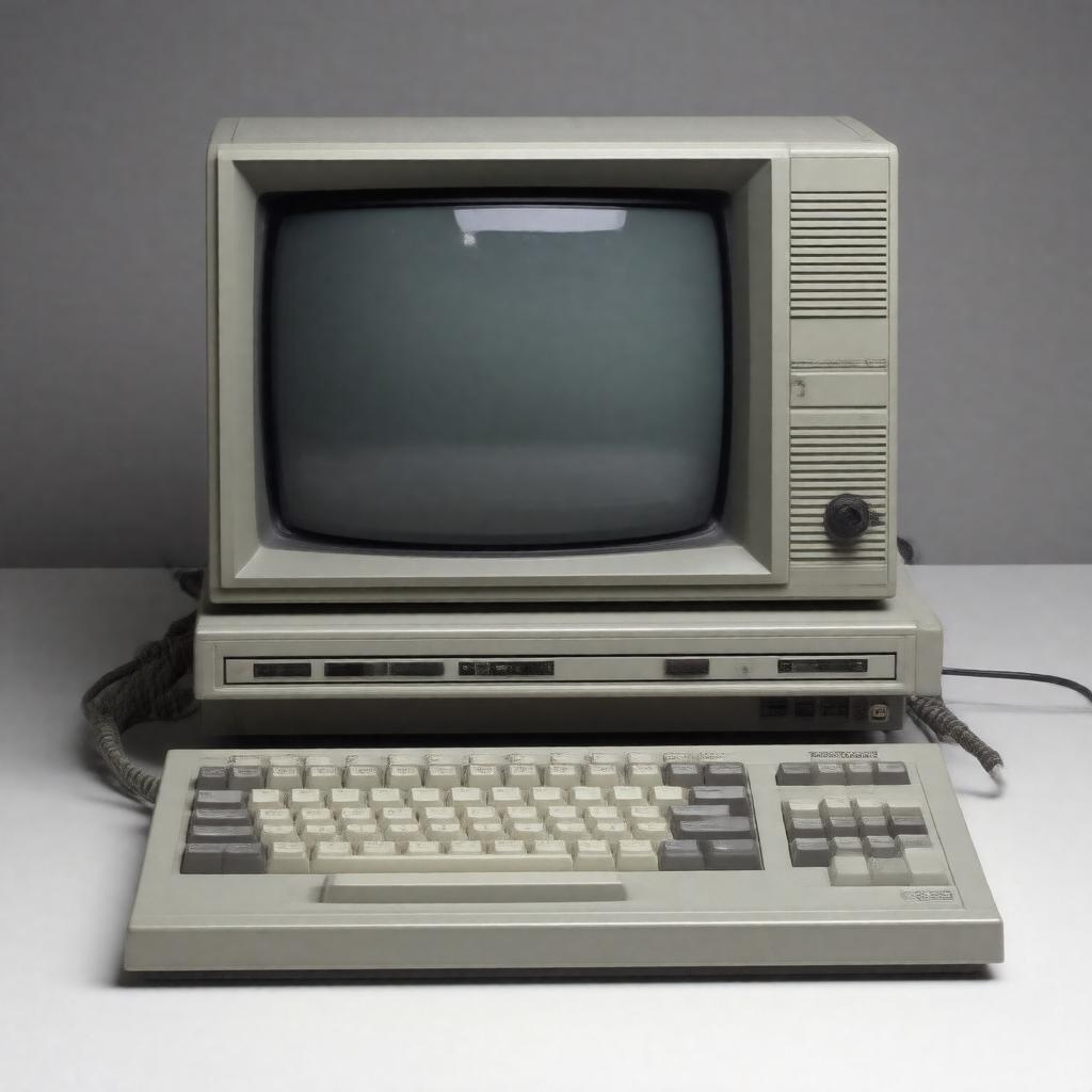 AI-created image of Alto personal computer